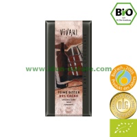 Chocolate negro ecol�gico 85% de cacao VIVANI